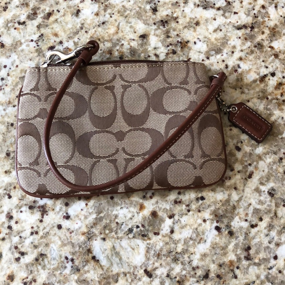 Coach wristlet